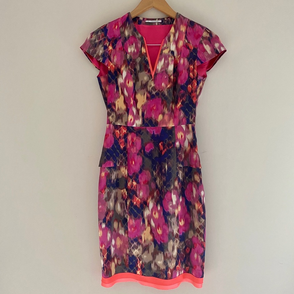 Pink Spotted Silk Dress 💕